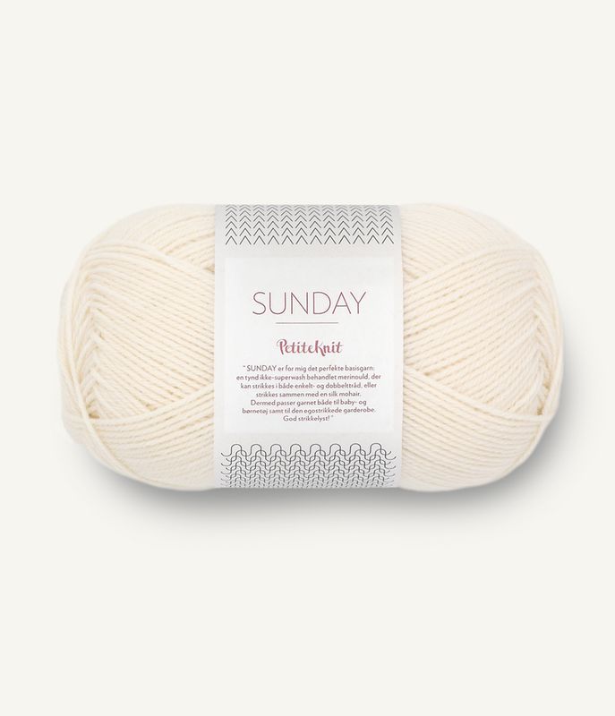 1012 PetiteKnit Sunday Wipped Cream
